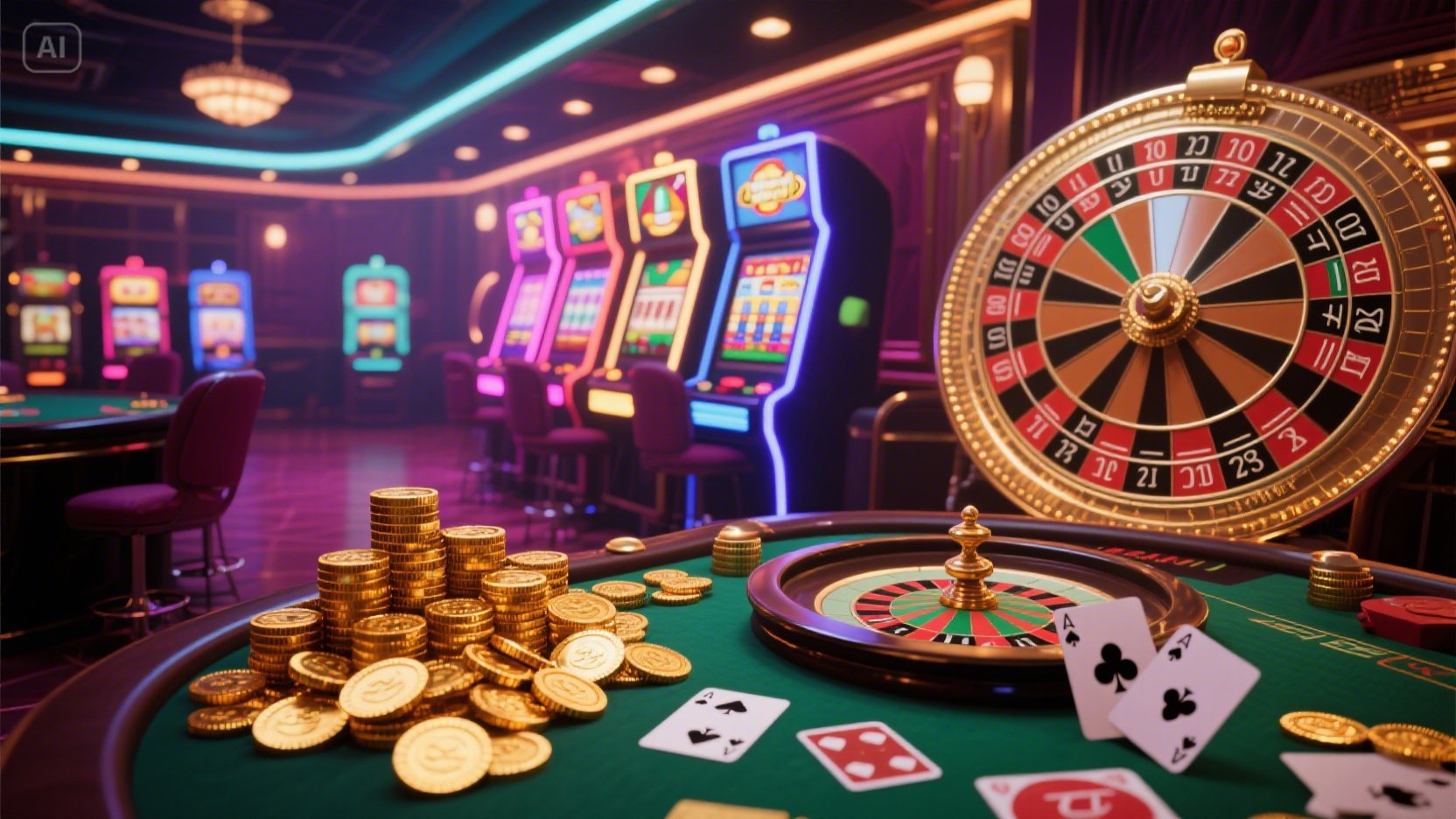 Casino Nummus desktop and mobile interfaces
